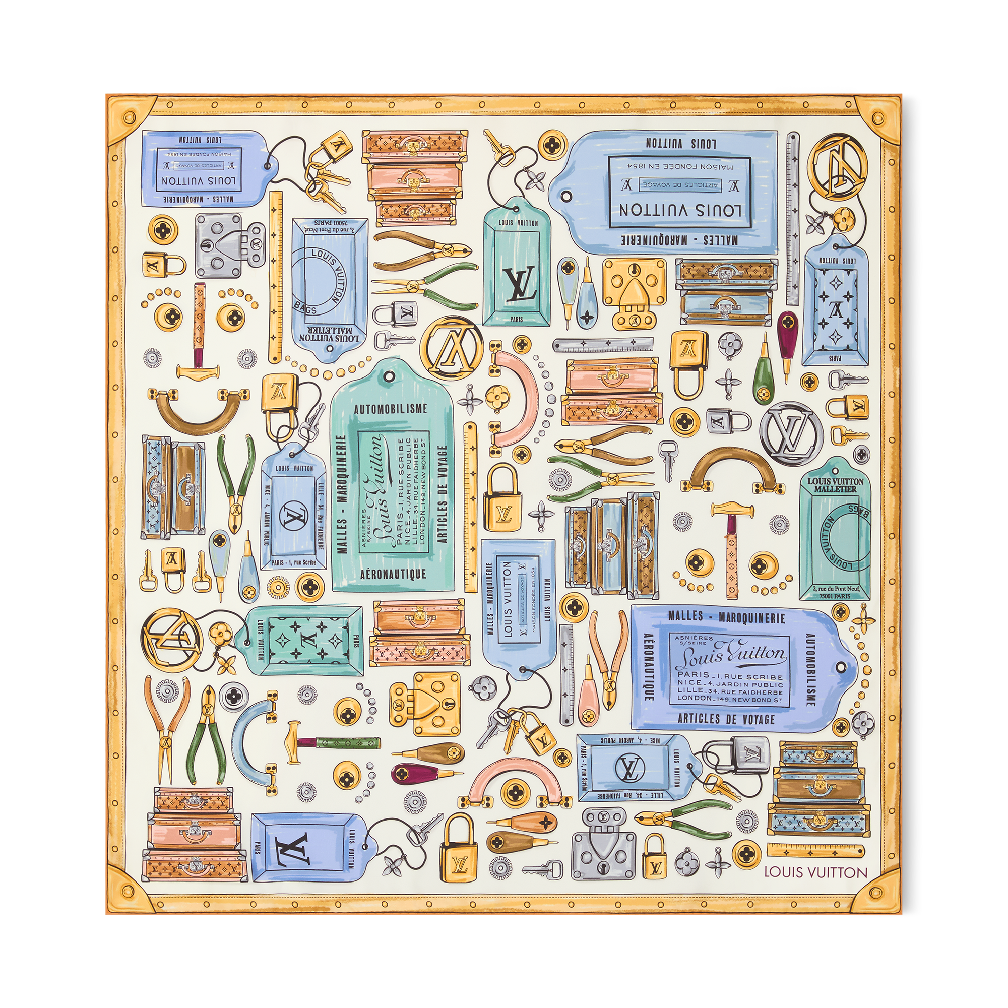 LV Tool Box Square 90 S00 - Women - Accessories | LOUIS VUITTON ®